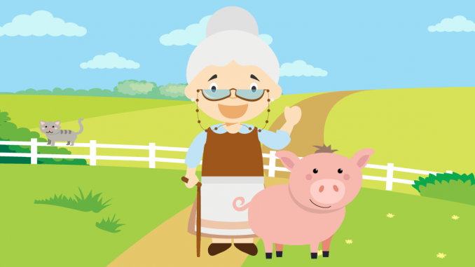 And old woman and her pig - a story by Joseph Jacobs